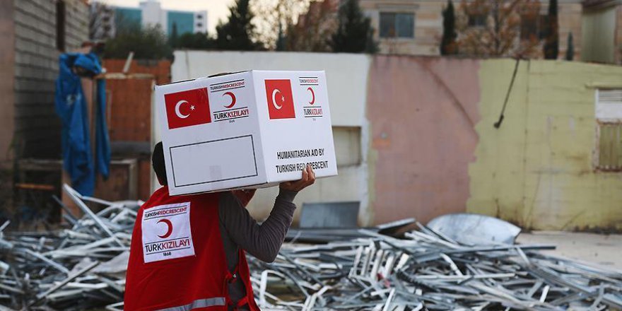 Türk Kızılayı'ndan Yemen'e gıda yardımı