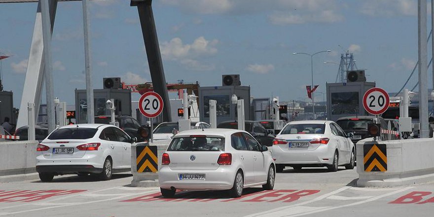 Köprü ve otoyollarda ücretsiz geçiş 30 Ağustos'ta başlıyor