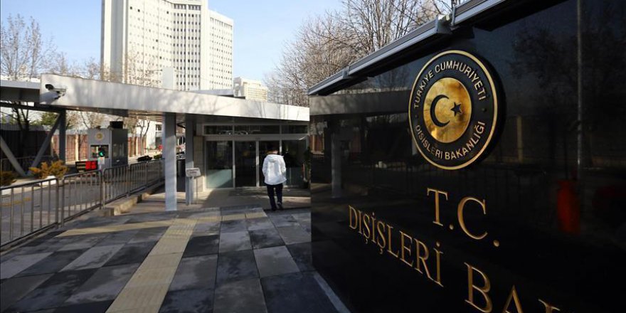 Dışişleri Irak'taki DEAŞ saldırısını kınadı