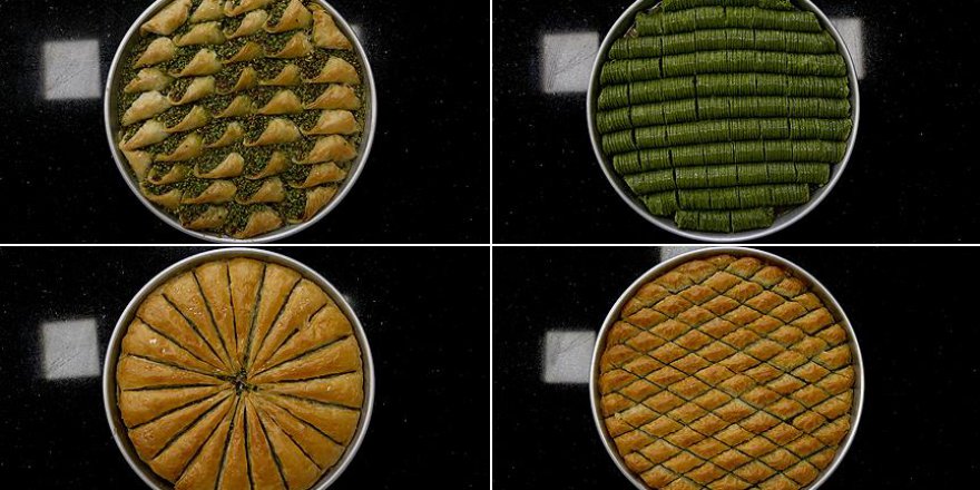 Gaziantepli baklavacılar bayrama hazır