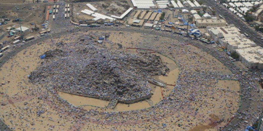 Arafat havadan görüntülendi