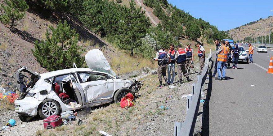 Bayram tatilinin ilk 7 gününde kazaların bilançosu