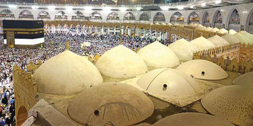 Kabe'deki Osmanlı revaklarının son durumu