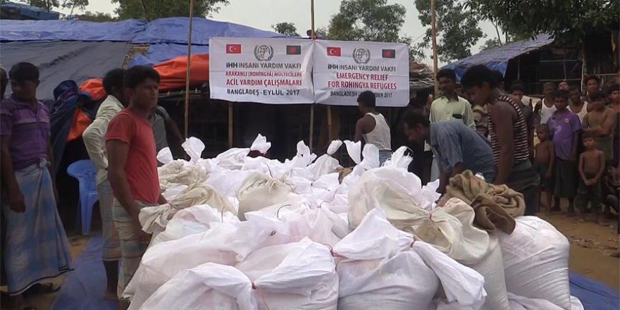 İHH Arakanlılara yardım eli uzatmayı sürdürüyor