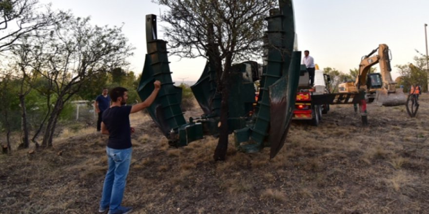 ODTÜ'deki ağaçlar başka araziye nakledildi