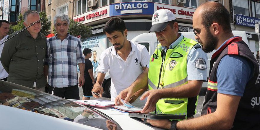 İstanbul'da okul servislerine yönelik denetim yapıldı