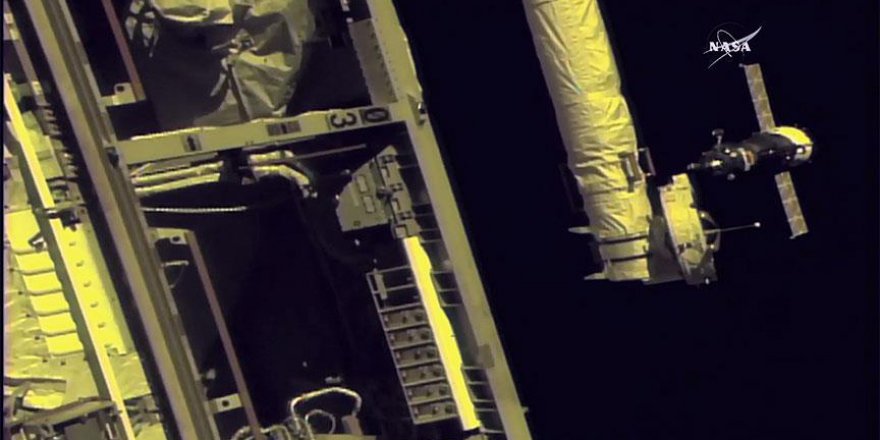 Yeni ekip Uluslararası Uzay İstasyonu'na ulaştı