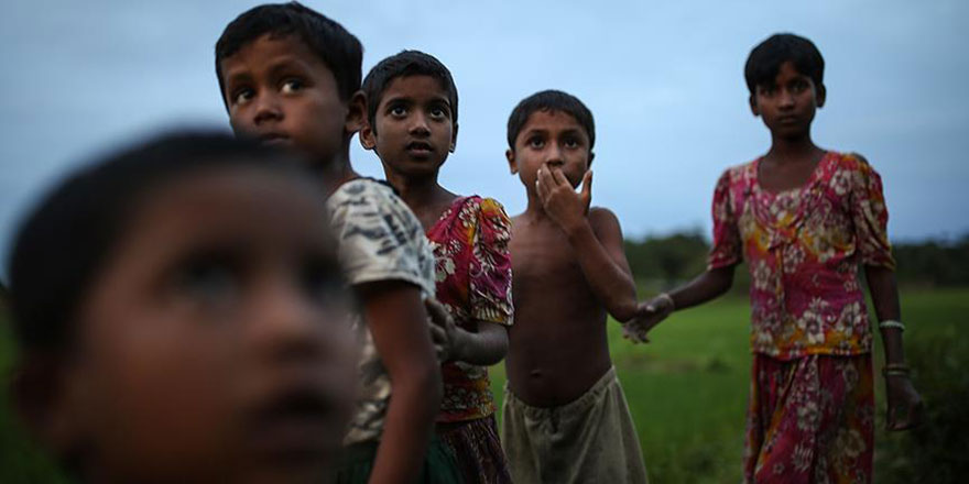 Arakanlı çocuklar yaşadıkları dehşeti anlattı