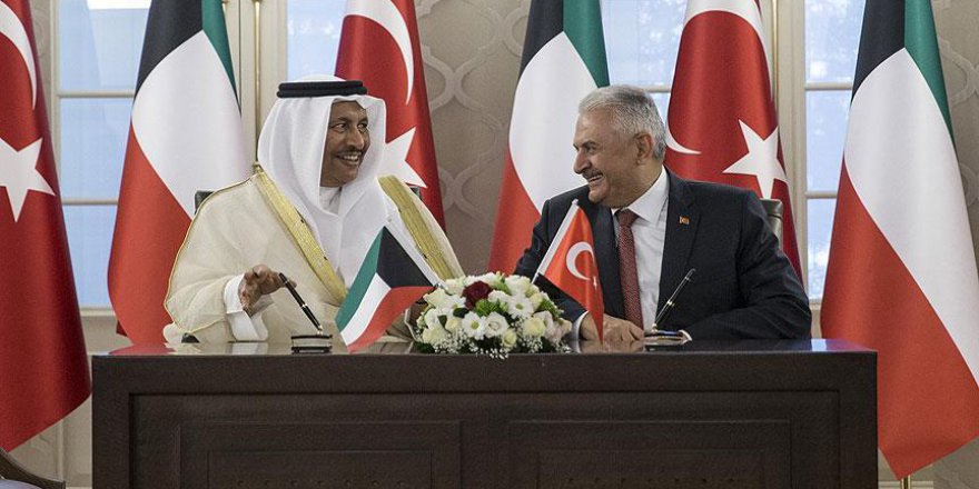 Türkiye ile Kuveyt ortak bildiri imzaladı