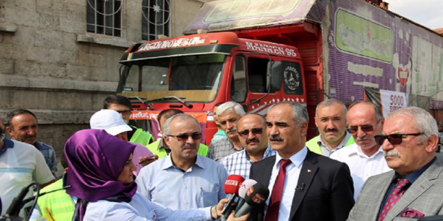 Suriyeli çocuklara 1 tır oyuncak