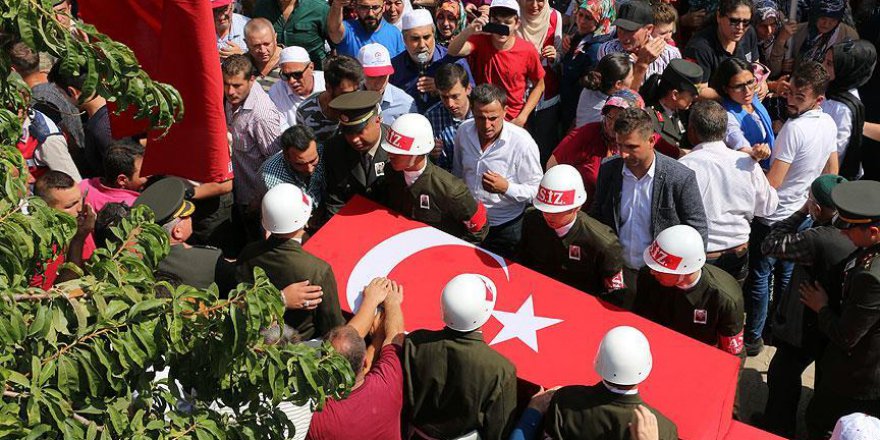 Denizli şehidini uğurladı