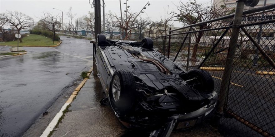 Maria Kasırgası Porto Riko’yu yıktı