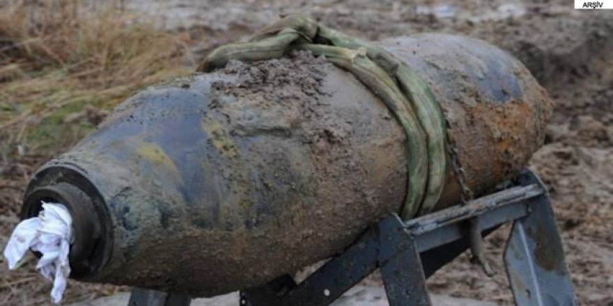 2. Dünya Savaşı'ndan kalma bomba bulundu