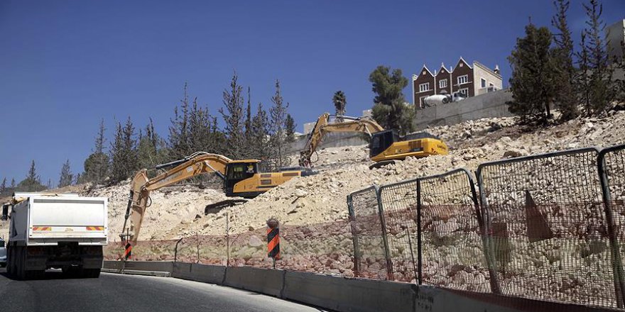 'İsrail'in yasa dışı yerleşim faaliyetleri yıl boyunca sürdü'