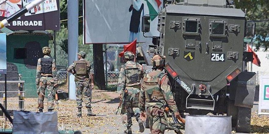 Hint ordusu Keşmir hattına ateş açtı: 1 ölü, 4 yaralı