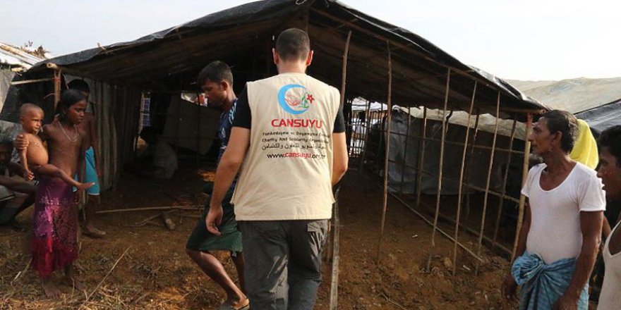 Cansuyu Derneği'nden Arakanlı Müslümanlara çadırkent