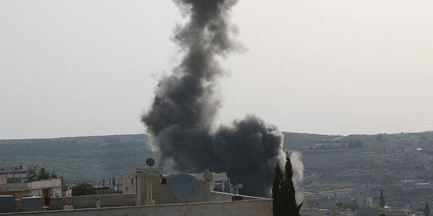 Suriye'de hava saldırıları sürüyor