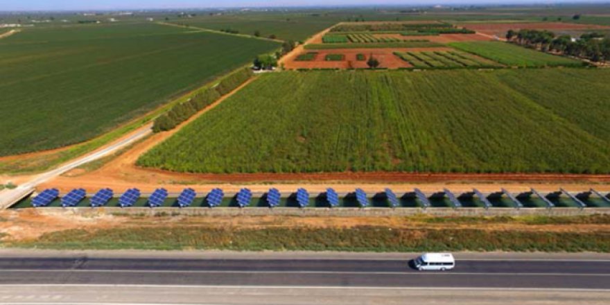 Sulama kanallarında güneş enerjisi dönemi