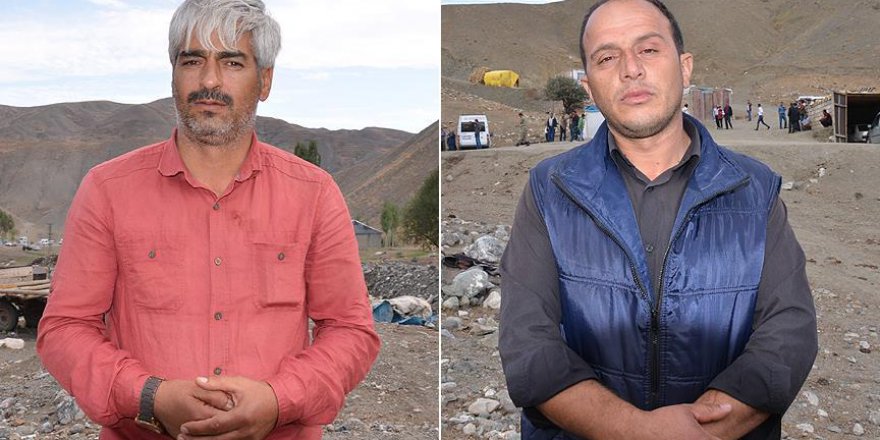 Şehit korucuların yakınları PKK'yı lanetledi