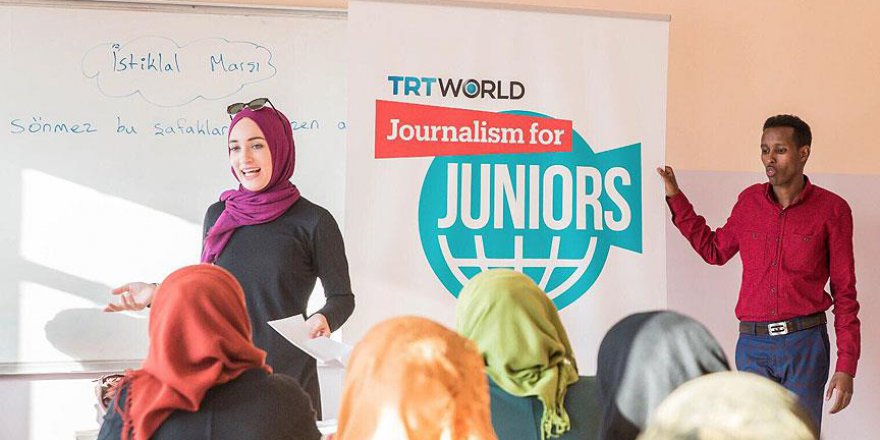 TRT World'den Suriyeli çocuklara gazetecilik eğitimi