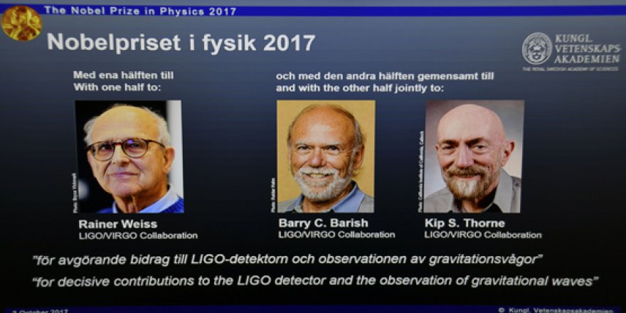 Nobel Fizik Ödülü sahiplerini buldu
