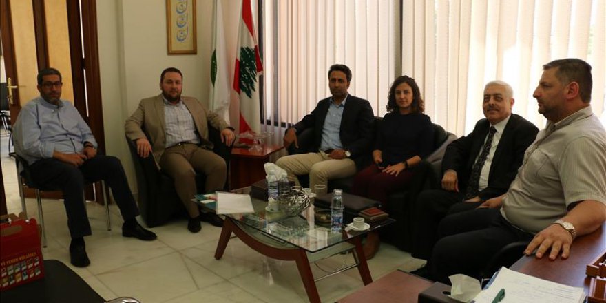 YTB heyeti Lübnan'daki temaslarını sürdürüyor