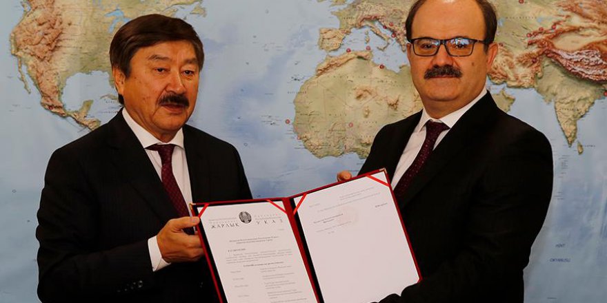 TİKA Başkanı Çam'a Kazakistan Bağımsızlık Madalyası