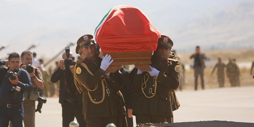 Talabani'nin naaşı Süleymaniye'ye getirildi