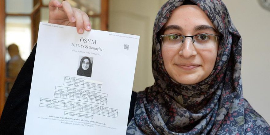 Sınavı geçersiz sayılan astım hastası hayaline kavuştu