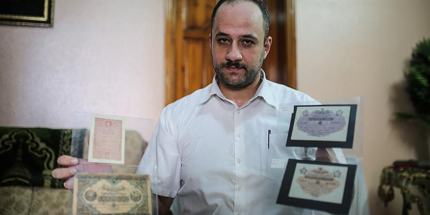 Filistinli akademisyenin Osmanlı paraları koleksiyonu