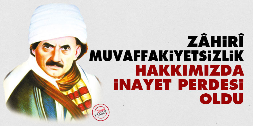 Bediüzzaman: Zâhirî muvaffakiyetsizlik, hakkımızda inayet perdesi oldu