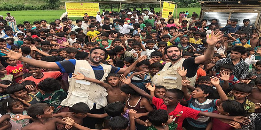 'Rohingyalı çocukların gülmeye ihtiyacı var'