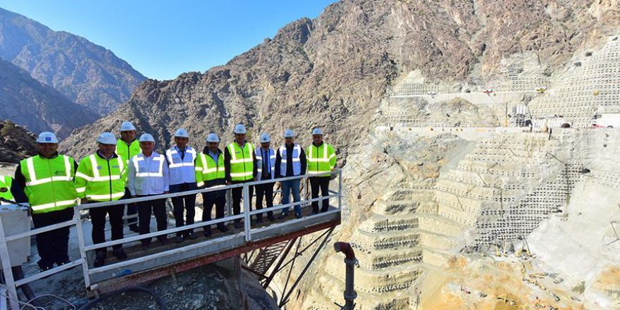 Yusufeli Barajı'ndaki çalışmalar hızlandı