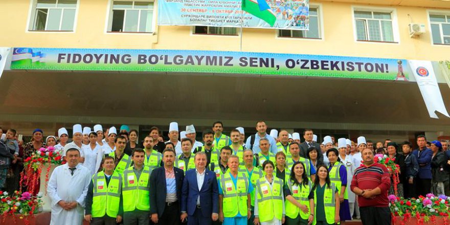TİKA'dan Özbekistan'a "sağlık" desteği