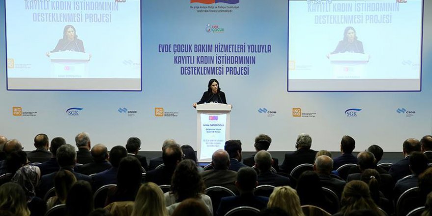 'Evde Çocuk Bakımı Projesi' açıklaması