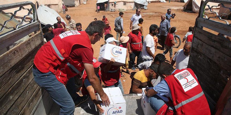 "Türkiye, en çok uluslararası insani yardım yapan ikinci ülke"