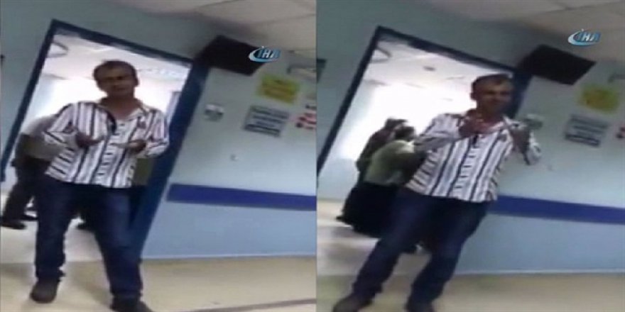 Sağlıkçıların yaralı tavuğu hastaneye getiren vatandaşla imtihanı