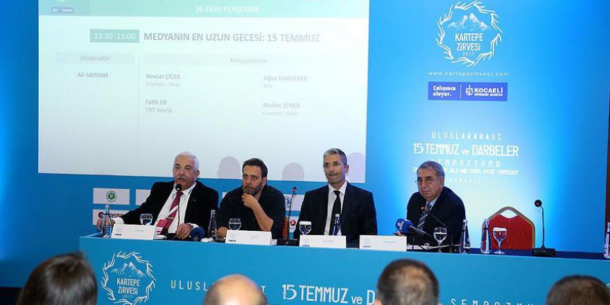 Kartepe Zirvesi'nde 'Medyanın En Uzun Gecesi oturumu gerçekleşti