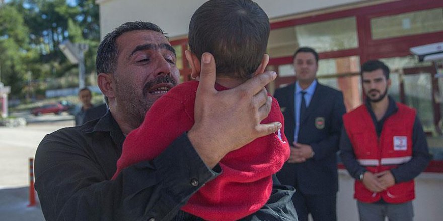 Türkiye-Suriye sınırının sıfır noktasında ağlatan buluşma