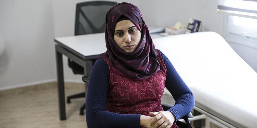 Suriyeli öğretmen protez bacağa kavuştu