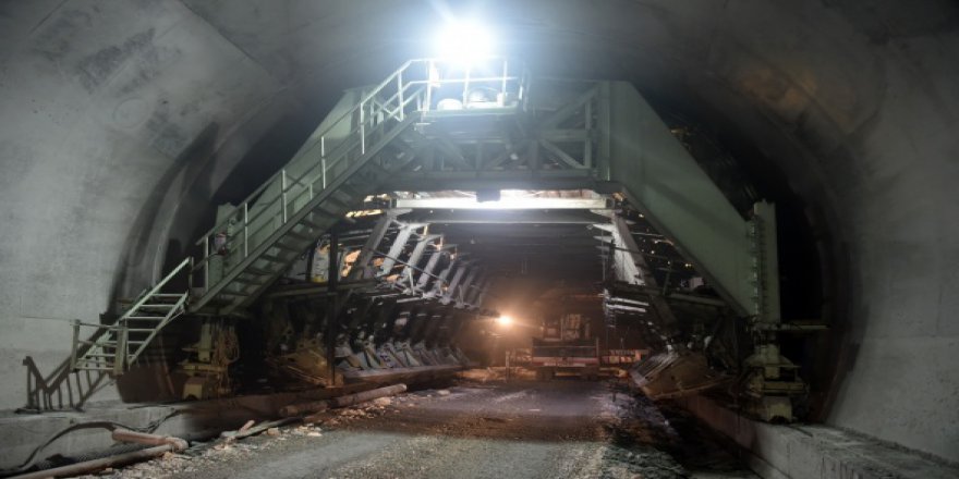 Dünyanın en uzun ikinci tüneli olacak