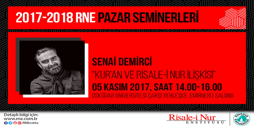 Kur’an ve Risale-i Nur İlişkisi semineri