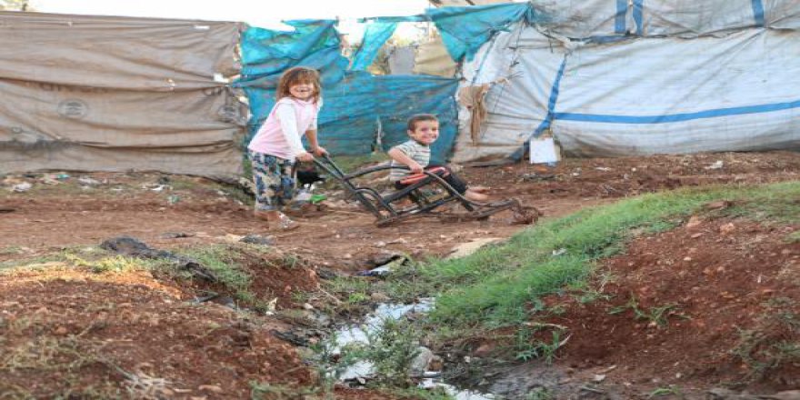 İdlib'deki sığınmacı kamplarında sağlık sorunları artıyor