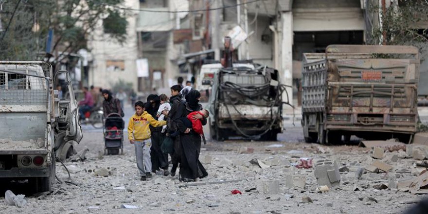 Kuşatma altındaki Doğu Guta'ya saldırı: 5 ölü