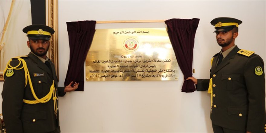 Katar Kuveyt'te askeri ataşelik açtı