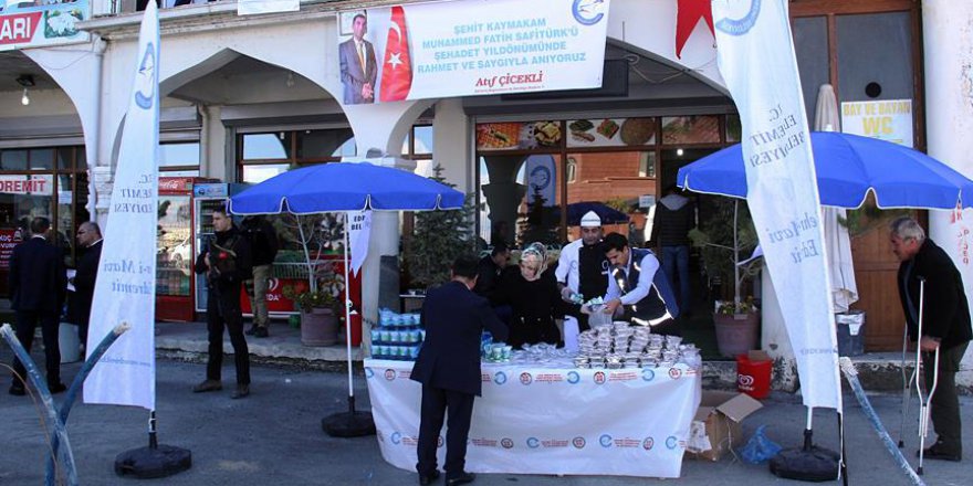 Van'da şehit Kaymakam Safitürk için 12 camide mevlit okutuldu