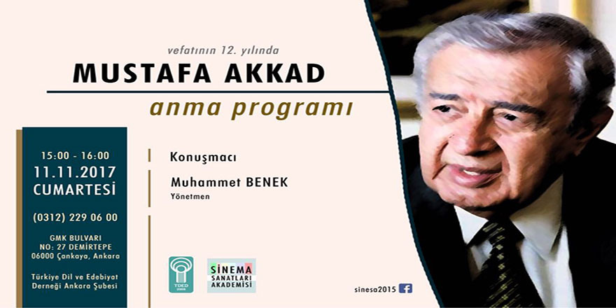 Mustafa Akkad için anma programı