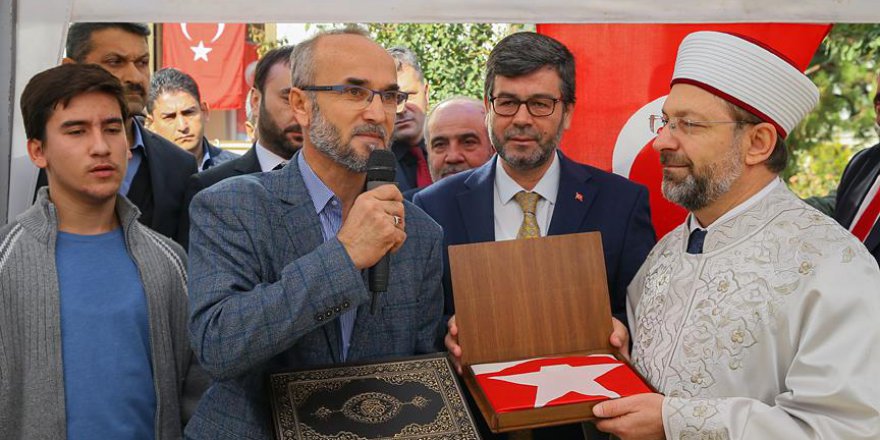 Erbaş, şehit babası Taşdemir'i ziyaret etti