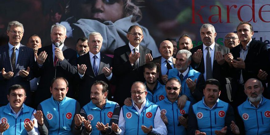 Kayseri'den Halep'e 10 yardım tırı gönderildi