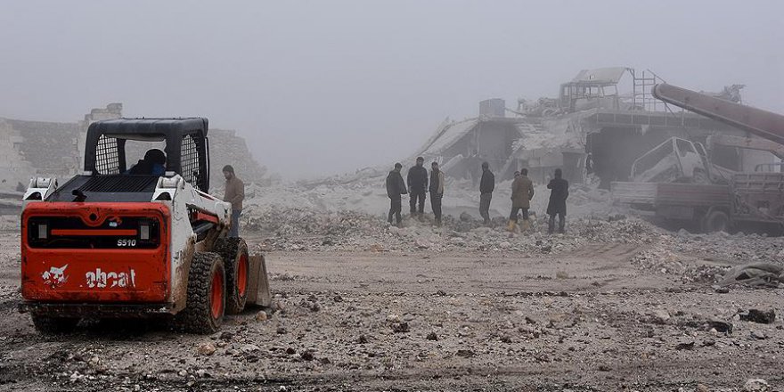 Suriye’de 747 'yaşam merkezi' bombalandı
